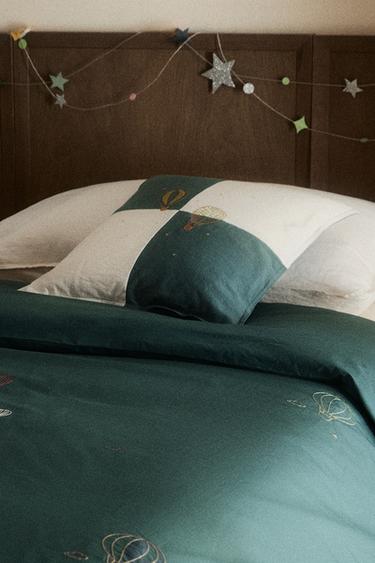 CHILDREN'S BALLOON DUVET COVER - Navy blue by Zara