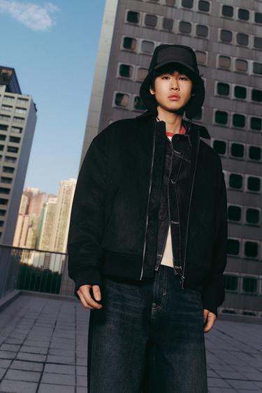 RELAXED FIT DENIM JACKET - Indigo by Zara