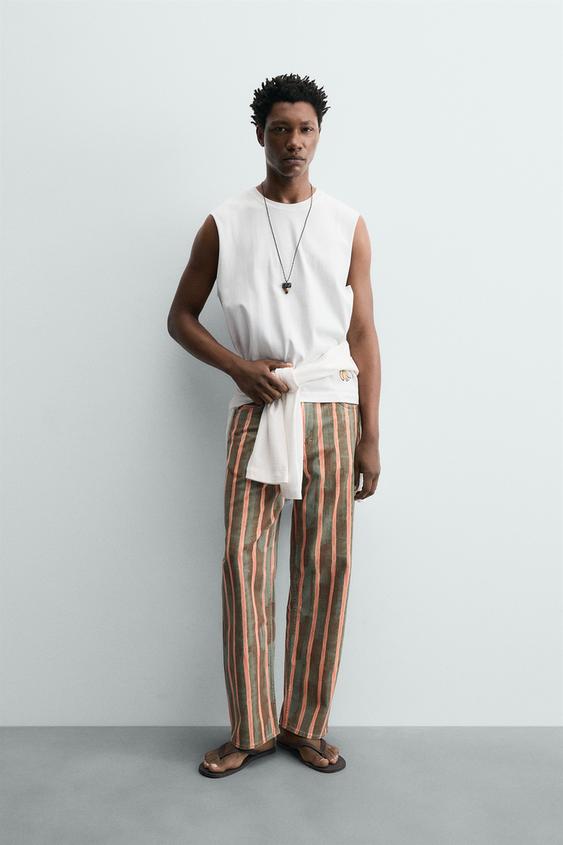 EMBROIDERED BANANA TANK TOP - White by Zara - Image 0