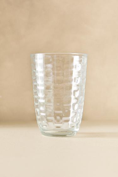 RAISED SQUARE-EFFECT TUMBLER - 990 by Zara