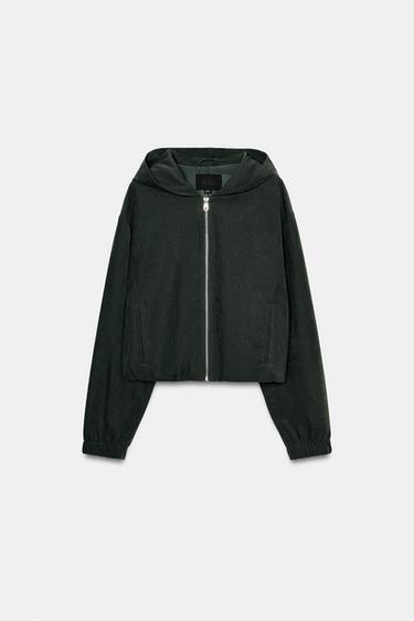 HOODIE - Dark grey by Zara