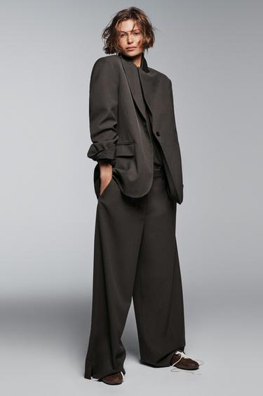 ZW COLLECTION BLAZER AND TROUSERS SET - 237 by Zara