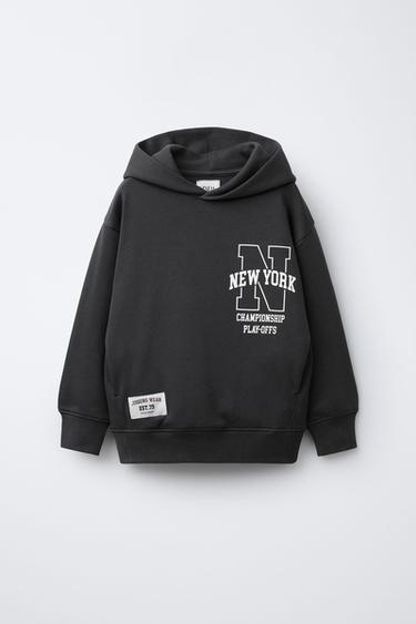 SPORTY HOODIE - Anthracite grey by Zara
