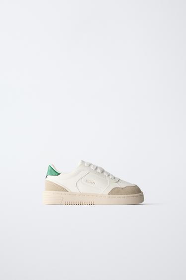 CONTRAST SNEAKERS - White by Zara