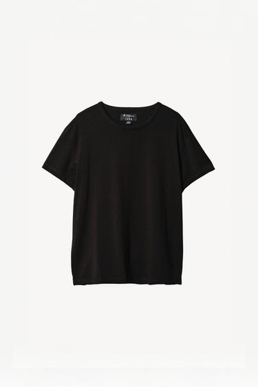SLIM FIT T-SHIRT WILLY CHAVARRIA X ZARA - Black by Zara