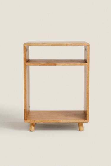 WOODEN BEDSIDE TABLE - Light beige by Zara - Image 0