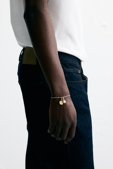 PACK OF 2 CONTRASTING CHARMS - Gold by Zara - Image 0