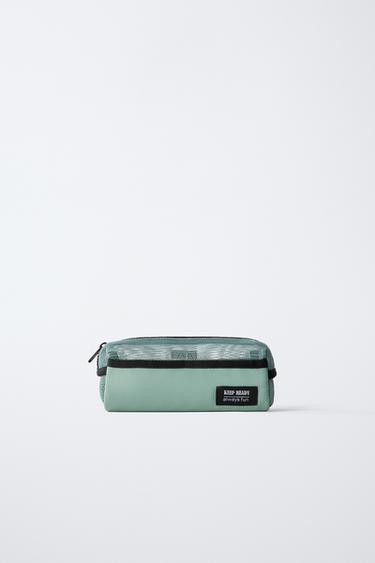 SCHOOL MESH PENCIL CASE - Pink by Zara - Image 0