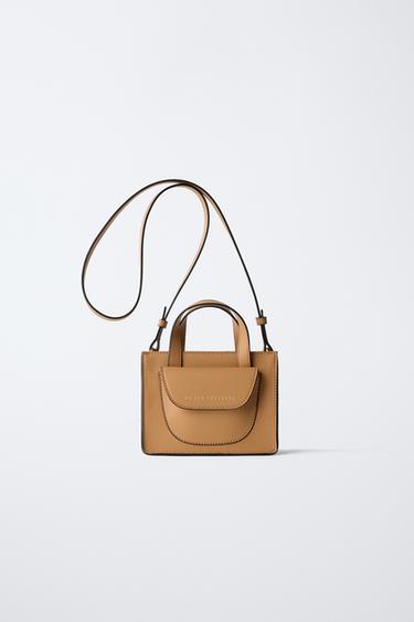 NEUTRAL CROSSBODY BAG - Brown by Zara - Image 0