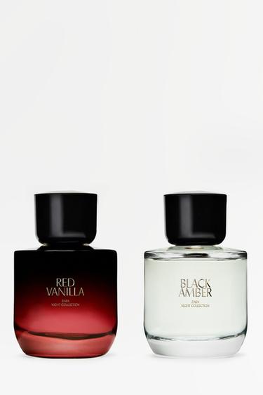RED VANILLA 90 ML / 3.04 oz + BLACK AMBER 90 ML / 3.04 oz -  by Zara - Image 0