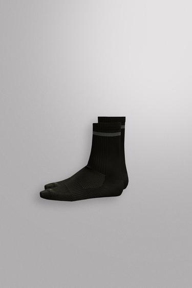 RUNNING SOCKS 2-PACK - Dark brown by Zara
