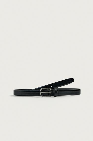 AARON LEVINE X ZARA LEATHER BELT - Black by Zara