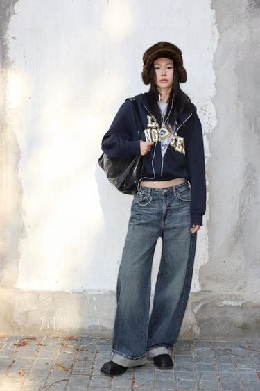 MAXI BUCKET BAG WITH METAL EYELETS - Black by Zara