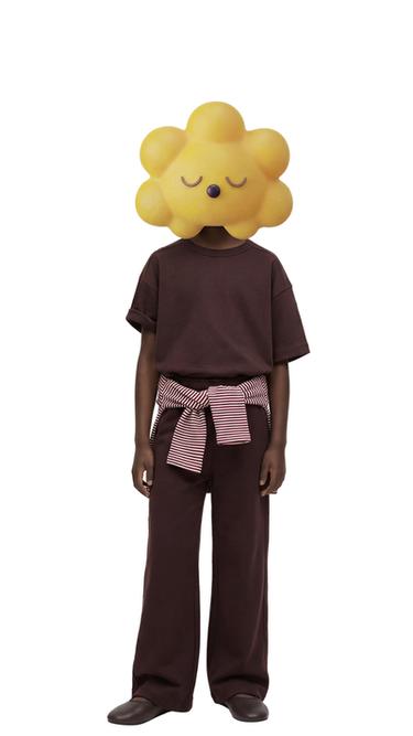 BASIC INTERLOCK T-SHIRT - Brown by Zara