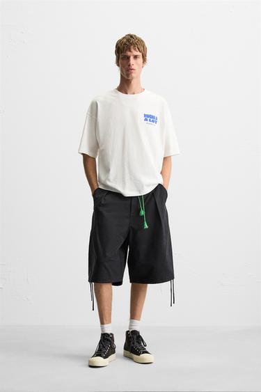 SLOGAN PRINT T-SHIRT - White by Zara - Image 0