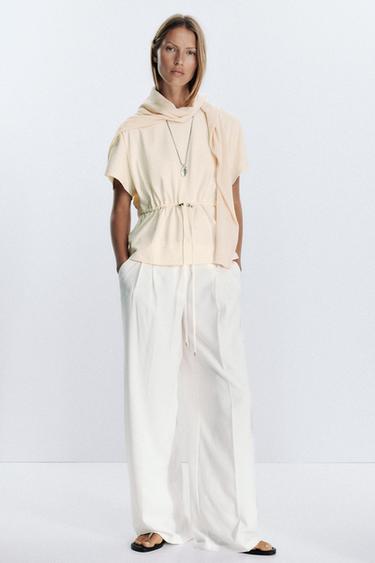 HEAVY COTTON T-SHIRT - Yellow by Zara