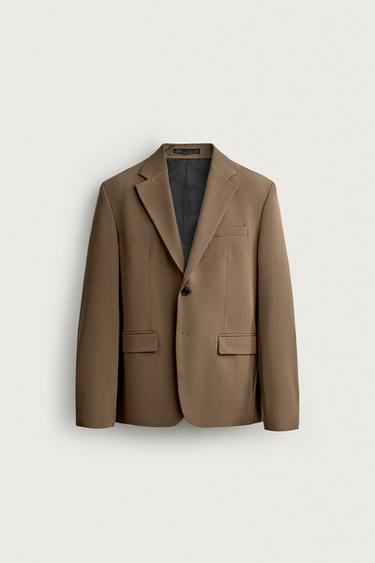 COMFORT SUIT BLAZER - camel by Zara