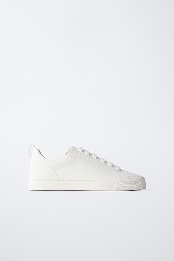 BASIC SNEAKERS - White by Zara - Image 0