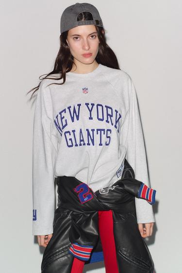 NFL GIANTS T-SHIRT - Grey marl by Zara