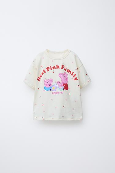 PEPPA PIG ™ T-SHIRT - Oyster-white by Zara