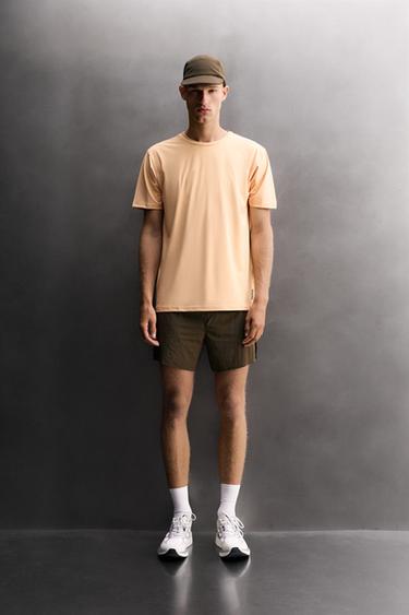 BASIC TECHNICAL T-SHIRT - Orange by Zara