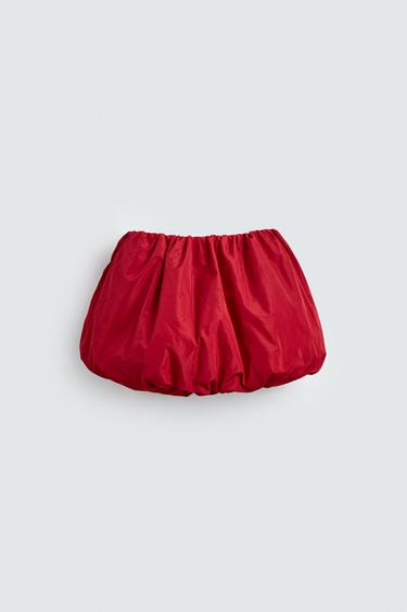 BALLOON MINI SKIRT HARRY LAMBERT FOR ZARA X DISNEY - Red by Zara