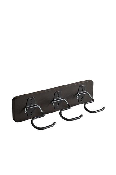 SILICONE HOOK WALL HANGER - Black by Zara