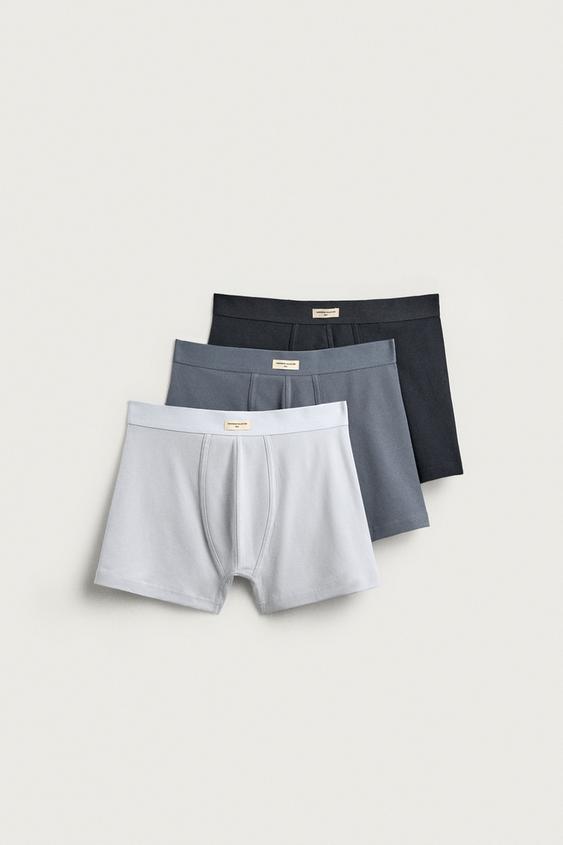 SOFT BOXER SHORTS 3-PACK - various by Zara - Image 0