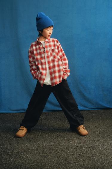 MULTI-CARGO JEANS - Black by Zara