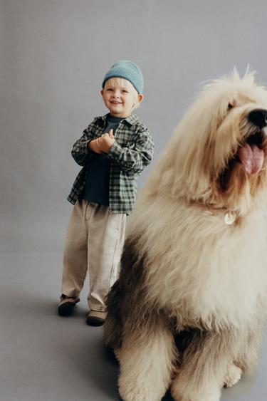 BAGGY TROUSERS - Light beige by Zara