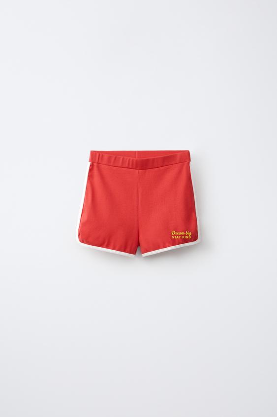 CROPPED SPAIN LEGGINGS - Red by Zara - Image 0