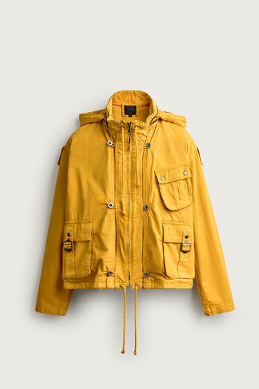 UTILITY CROPPED FIT JACKET - 225 by Zara