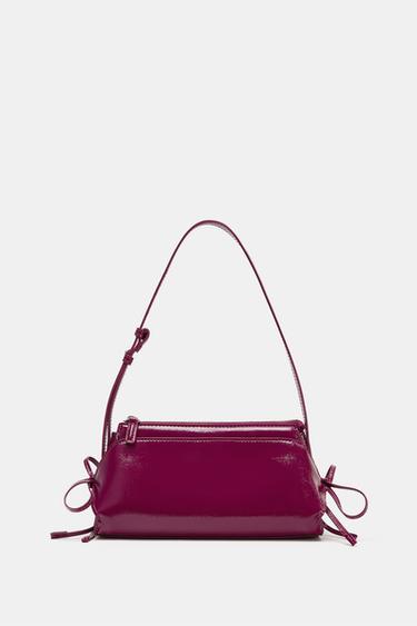SHOULDER BAG WITH BOWS - 1-625 by Zara