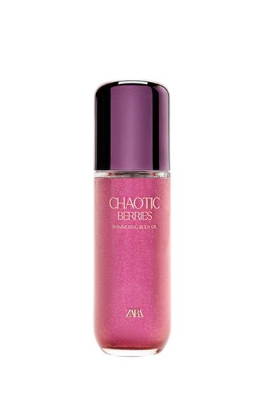 CHAOTIC BERRIES SHIMMERING BODY OIL 100 ML / 3.38 oz - TINTED LEATHER by Zara