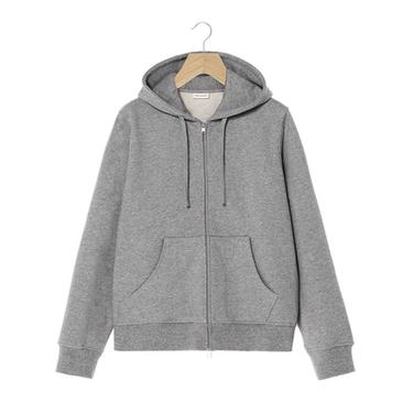 HEAVYWEIGHT HOODED ZIP-UP SWEATSHIRT ORIGINS - Grey marl by Zara