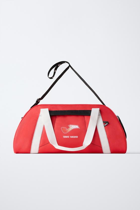 JOMA® MUNDIAL CANADA BOWLING BAG - Red by Zara - Image 0