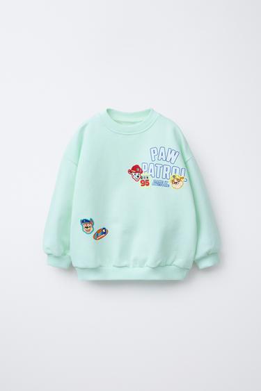 PAW PATROL ™ PRINT SWEATSHIRT - Sea green by Zara - Image 0