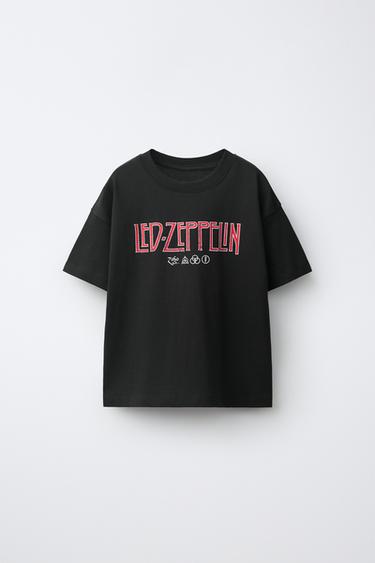 LED ZEPPELIN® PRINT T-SHIRT - Black by Zara
