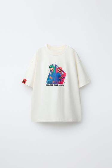 SUPER MARIO BROS AND LUIGI ™ © NINTENDO T-SHIRT - White by Zara