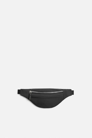TECHNICAL FABRIC BELT BAG - Black by Zara