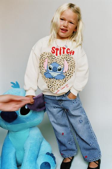 LILO & STITCH © DISNEY PRINT SWEATSHIRT - Ecru by Zara