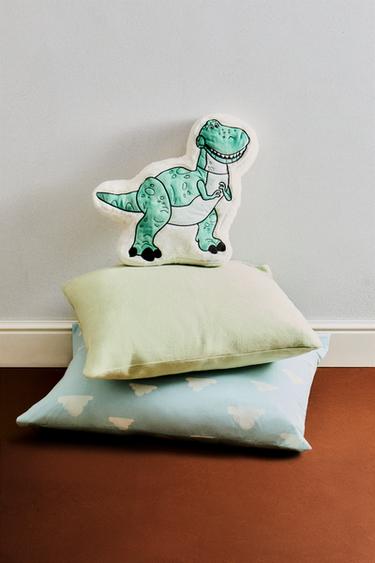 CHILDREN'S TOY STORY ©DISNEY/PIXAR FAUX FUR CUSHION - Green by Zara