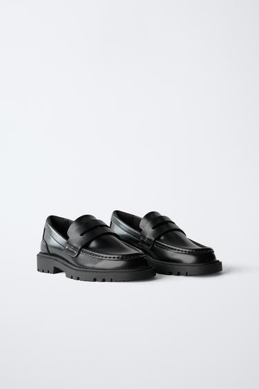 SCHOOL LOAFERS - Black by Zara