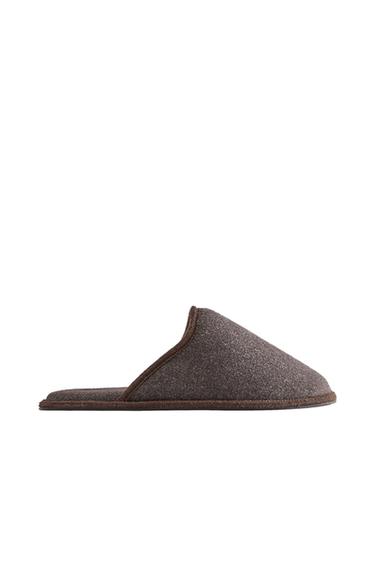 COSY SLIPPERS - Brown by Zara