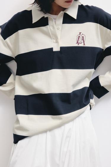 STRIPED POLO SHIRT - striped by Zara