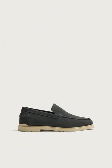 CASUAL LEATHER LOAFERS - 1-220 by Zara