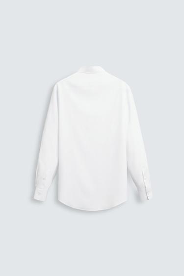 SLIM FIT SHIRT - White by Zara