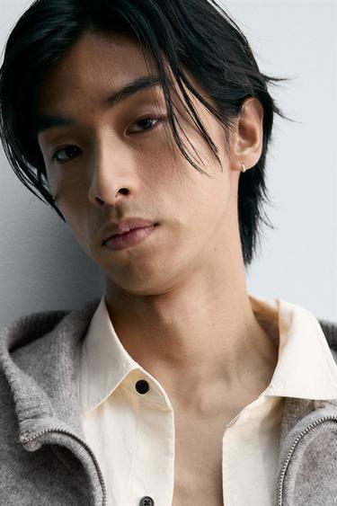 HOODED CARDIGAN - Grey by Zara