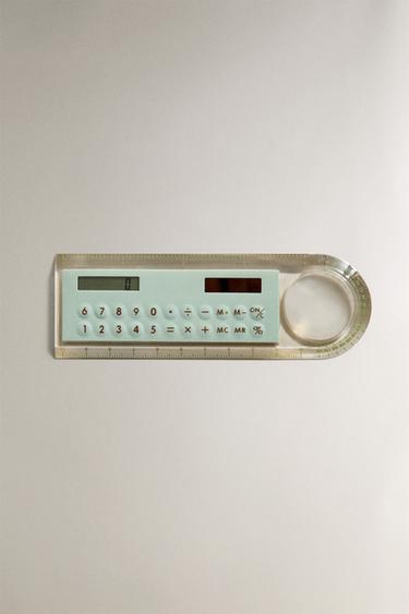 CALCULATOR RULER - Multicoloured by Zara - Image 0