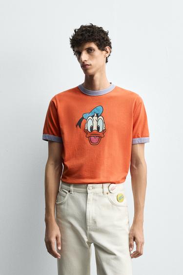DONALD DUCK HARRY LAMBERT FOR ZARA X DISNEY T-SHIRT - Red by Zara